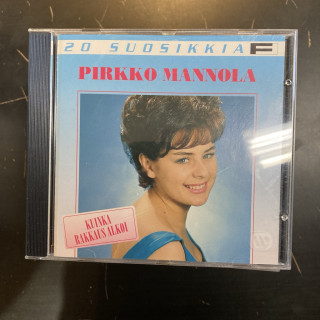 Pirkko Mannola - 20 suosikkia CD (M-/M-) -iskelmä-